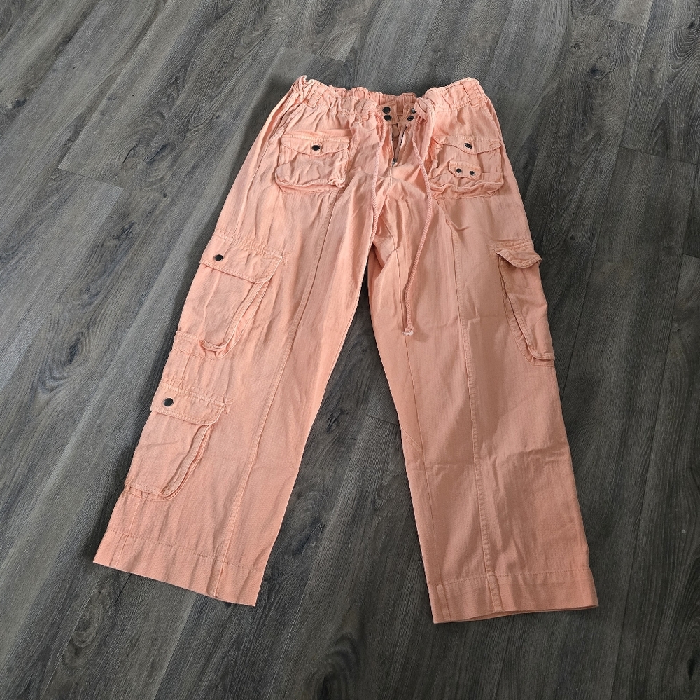 Free People Tahiti Cargo Pants BRAND NEW without TAGS L - Picture 5 of 5